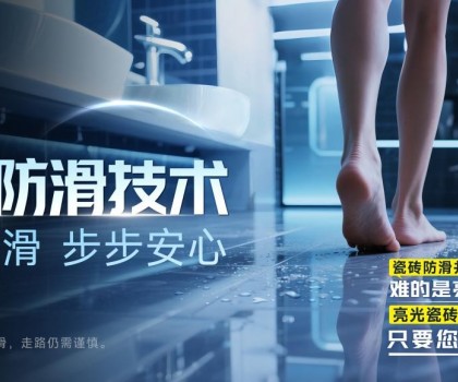全新黑科技｜歐神諾鏡面防滑技術，讓您的家更安全！